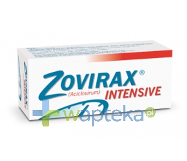 GLAXO WELLCOME S.A. Zovirax Intensive krem 2 g