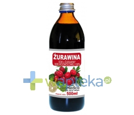 JARO-POL EKAMEDICA, KOZY Żurawina Sok 100% EkaMedica sok 500 ml