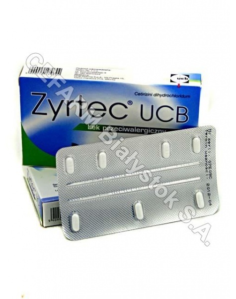 UCB Zyrtec 10 mg x 7 tabl